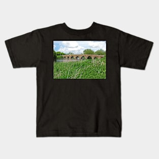 Stour Valley Way: White Mill Bridge, Sturminster Marshall Kids T-Shirt